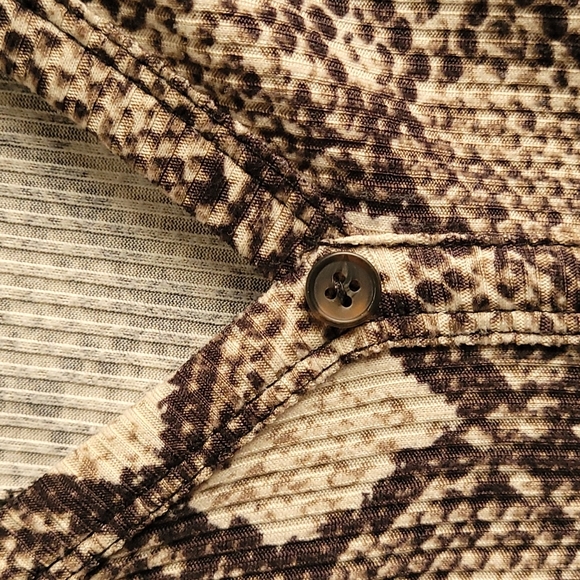 Caution to the Wind Snake Pattern Dress Size Large - Picture 5 of 5